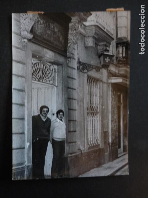 Fotograf&iacute;a antigua: CADIZ CASA DE SOCORRO DE LOS CABALLEROS HOSPITALARIOS ANTIGUA FOTOGRAFIA ORIGINAL 18 X 13 CM
