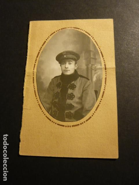Fotograf&iacute;a antigua: SOLDADO DE INFANTERIA ANTIGUA FOTOGRAFIA 6 X 9,5 CM