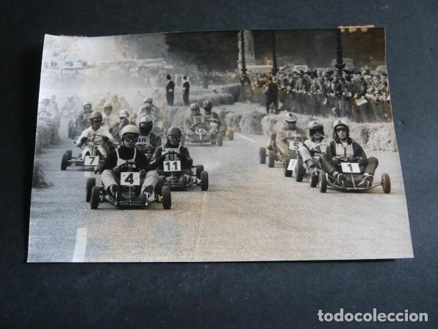 Antique Photography: CARRERA MINI KARTS 1964 ANTIGUA FOTOGRAFIA 12 X 18 CM