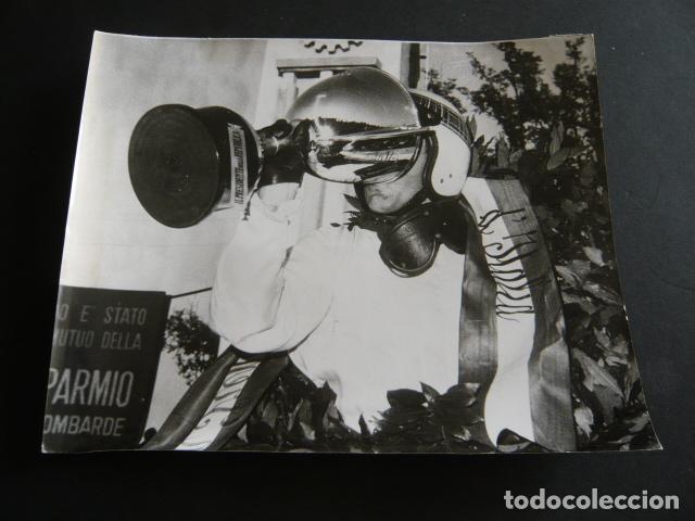 Antique Photography: JACKIE STEWART CONDUCTOR FORMULA 1 ANTIGUA FOTOGRAFIA 18 X 24 CM