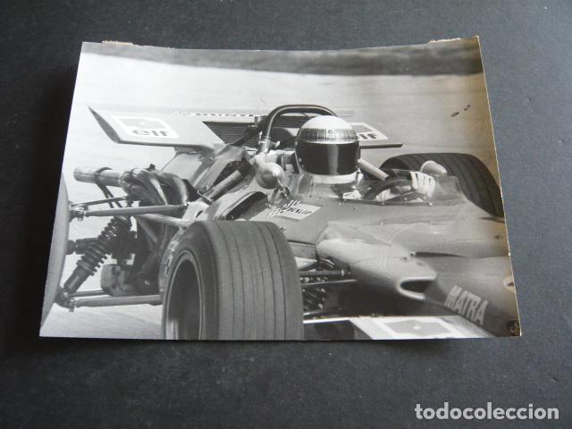 Fotograf&iacute;a antigua: JACKIE STEWART CONDUCTOR FORMULA 1 EN EL G. P. MONZA ITALIA ANTIGUA FOTOGRAFIA 18 X 13 CM