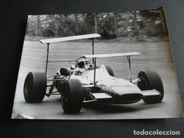 Antique Photography: JACKIE STEWART CONDUCTOR FORMULA 1 ANTIGUA FOTOGRAFIA 18 X 24 CM