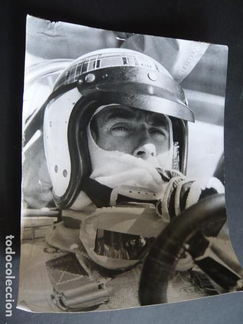 Photographie ancienne: JACKIE STEWART CONDUCTOR FORMULA 1 ANTIGUA FOTOGRAFIA 21 X 27 CM