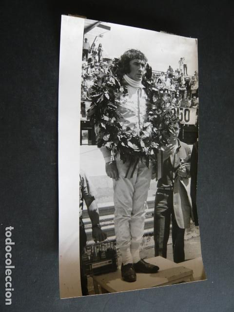 Fotograf&iacute;a antigua: JACKIE STEWART CONDUCTOR FORMULA 1 ANTIGUA FOTOGRAFIA 13 X 22 CM