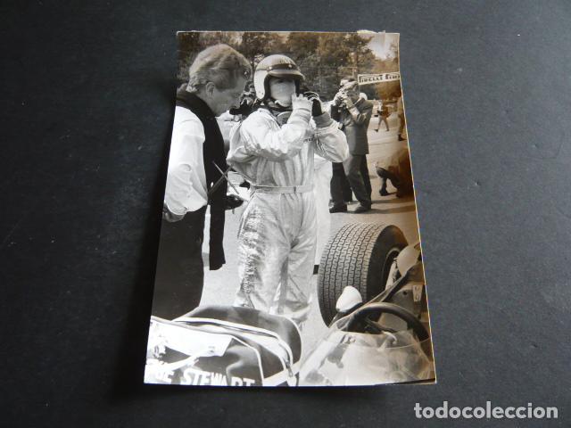 Photographie ancienne: JACKIE STEWART CORREDOR FORMULA 1 AUTOMOVILISMO ANTIGUA FOTOGRAFIA 12 X 18 CM