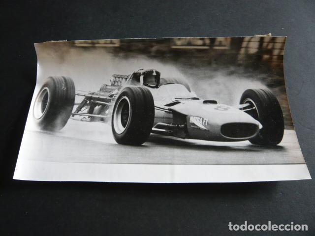 Fotograf&iacute;a antigua: JACKIE STEWART CORREDOR FORMULA 1 AUTOMOVILISMO ANTIGUA FOTOGRAFIA 14 X 24 CM