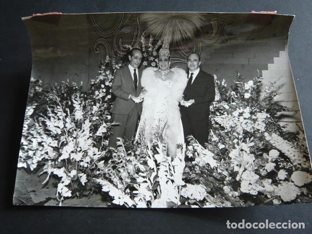 Antique Photography: CELIA GAMEZ ACTRIZ VEDETTE BALARINA ANTIGUA FOTOGRAFIA 24 X 18 CM