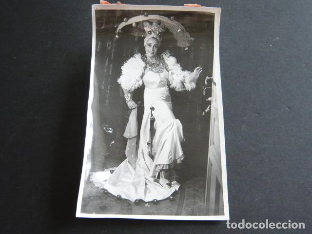 Antique Photography: CELIA GAMEZ ACTRIZ VEDETTE BALARINA ANTIGUA FOTOGRAFIA 12 X 18 CM