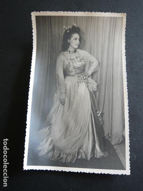 Antique Photography: CELIA GAMEZ ACTRIZ VEDETTE BALARINA ANTIGUA FOTOGRAFIA 12 X 18 CM