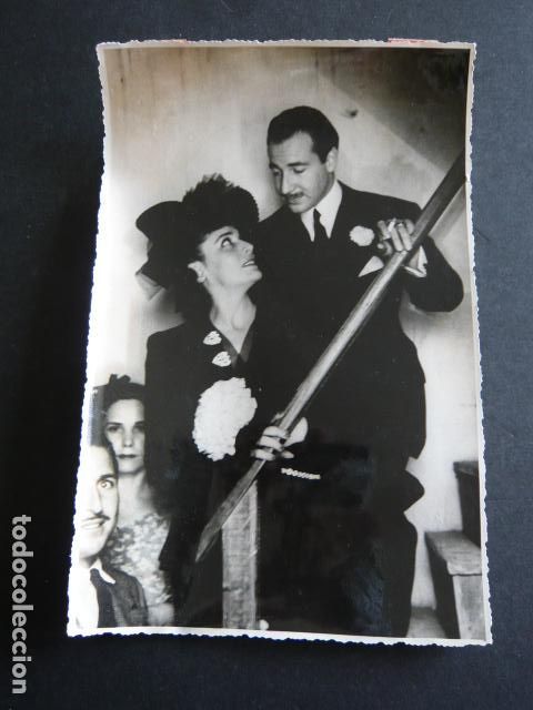 Antique Photography: CELIA GAMEZ ACTRIZ VEDETTE BALARINA ANTIGUA FOTOGRAFIA 12 X 18 CM