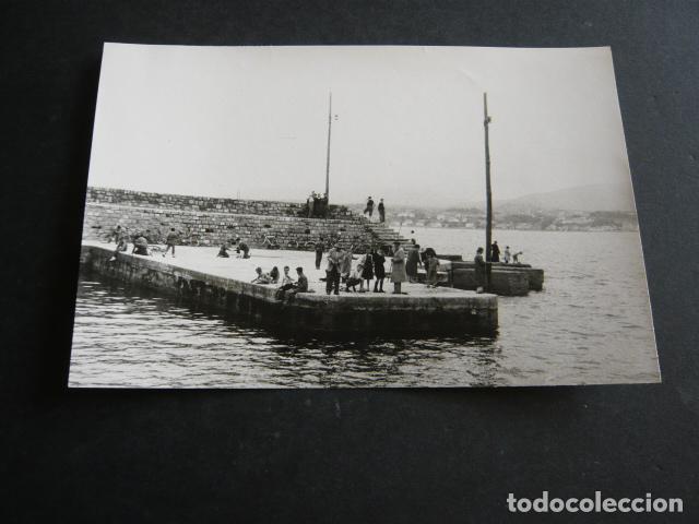 Antique Photography: FUENTERRABIA GUIPUZCOA DETALLE ANTIGUA FOTOGRAFIA 18 X 12 CM