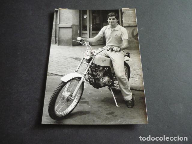Antique Photography: MOTOCICLETA TORROT ANTIGUA FOTOGRAFIA 12 X 18 CM