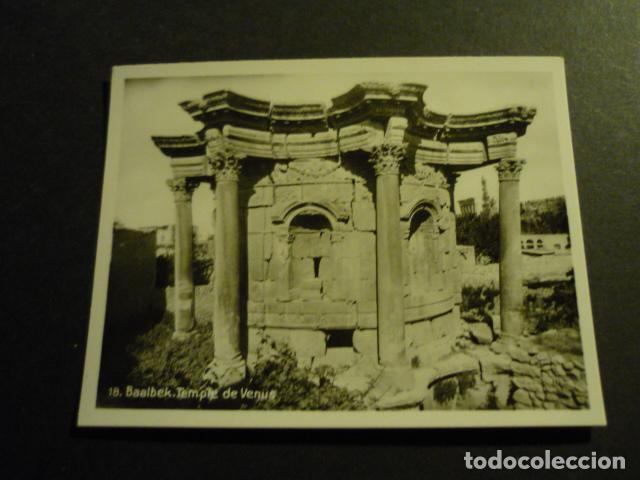 Antique Photography: BAALBEK LIBANO ANTIGUA FOTOGRAFIA 7 X 9 CM