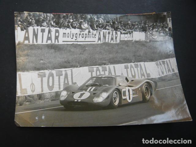 Antique Photography: XXIV HORAS DE LE MANS AUTOMOVILISMO 1967 FOTOGRAFIA ORIGINAL 18 X 12 CM
