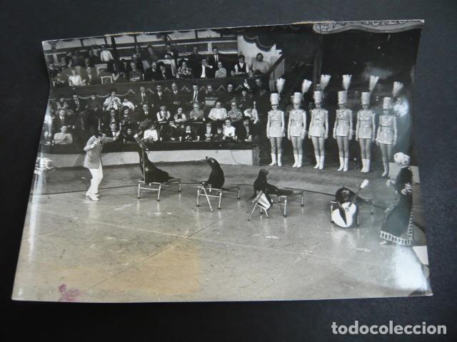 Antique Photography: PARIS CIRCO DE INVIERNO ARTISTAS ANTIGUA FOTOGRAFIA ORIGINAL 18 X 13 CM
