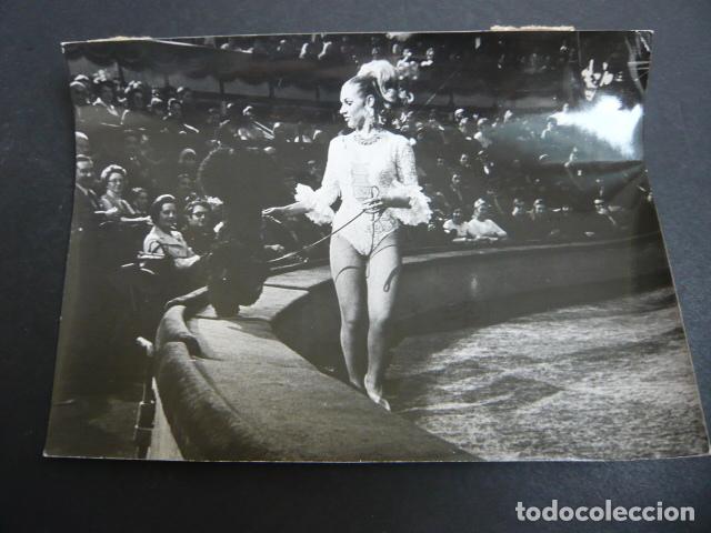 Antique Photography: PARIS CIRCO DE INVIERNO ARTISTAS ANTIGUA FOTOGRAFIA ORIGINAL 18 X 13 CM
