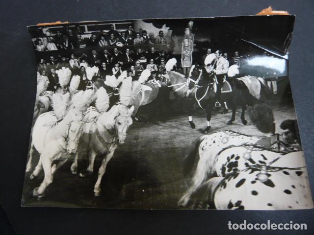 Fotografia antica: PARIS CIRCO DE INVIERNO ARTISTAS ANTIGUA FOTOGRAFIA ORIGINAL 18 X 13 CM