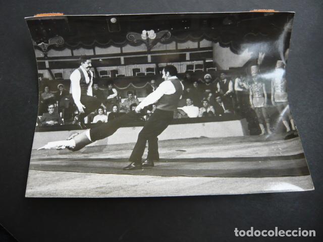 Antique Photography: PARIS CIRCO DE INVIERNO ARTISTAS ANTIGUA FOTOGRAFIA ORIGINAL 18 X 13 CM