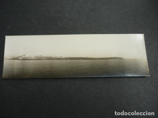 Antique Photography: CADIZ VISTA PANORAMICA A&Ntilde;OS 20 ANTIGUA FOTOGRAFIA 6 X 18 CM