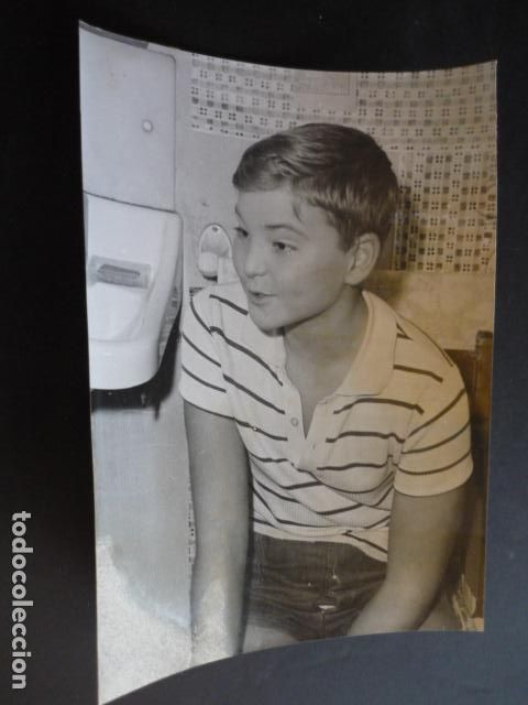 Fotograf&iacute;a antigua: MIGUEL PEDROLA ACTOR INFANTIL ANTIGUA FOTOGRAFIA ORIGINAL 18 X 24 CM