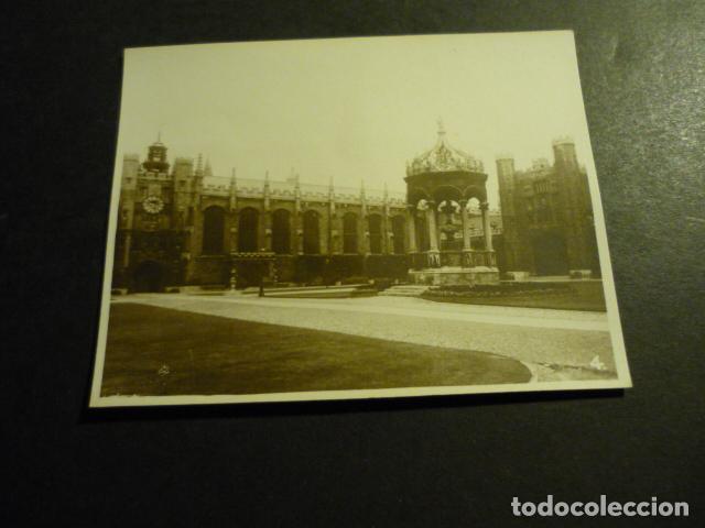 Fotografia antica: CAMBRIDGE INGLATERRA ANTIGUA FOTOGRAFIA ORIGINAL 9 X 6,5 CM