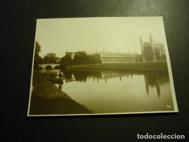Antique Photography: CAMBRIDGE INGLATERRA ANTIGUA FOTOGRAFIA ORIGINAL 9 X 6,5 CM