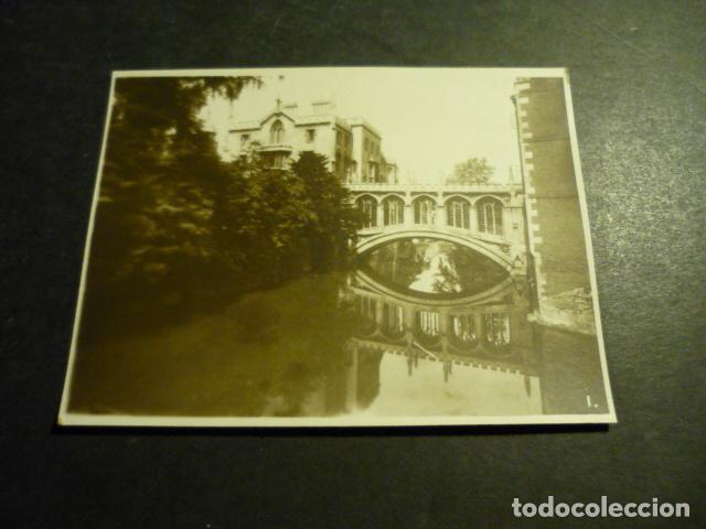 Fotografia antica: CAMBRIDGE INGLATERRA ANTIGUA FOTOGRAFIA ORIGINAL 9 X 6,5 CM