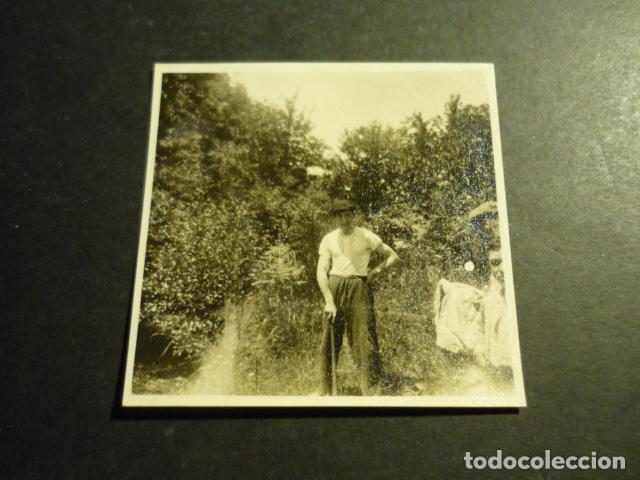 Fotografia antica: OLAG&Uuml;E NAVARRA ANTIGUA FOTOGRAFIA 1927 6 X 5,5 CM