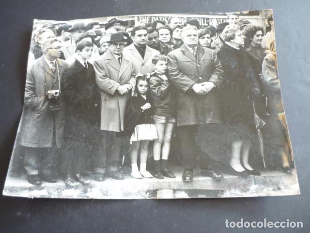 Fotograf&iacute;a antigua: PARIS CONMEMORACION XX ANIVERSARIO VICTORIA 2&ordf; GUERRA MUNDIAL ANTIGUA FOTOGRAFIA ORIGINAL 18 X 24 CM