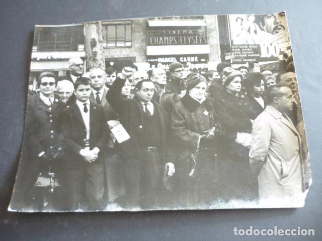 Fotograf&iacute;a antigua: PARIS CONMEMORACION XX ANIVERSARIO VICTORIA 2&ordf; GUERRA MUNDIAL ANTIGUA FOTOGRAFIA ORIGINAL 18 X 24 CM