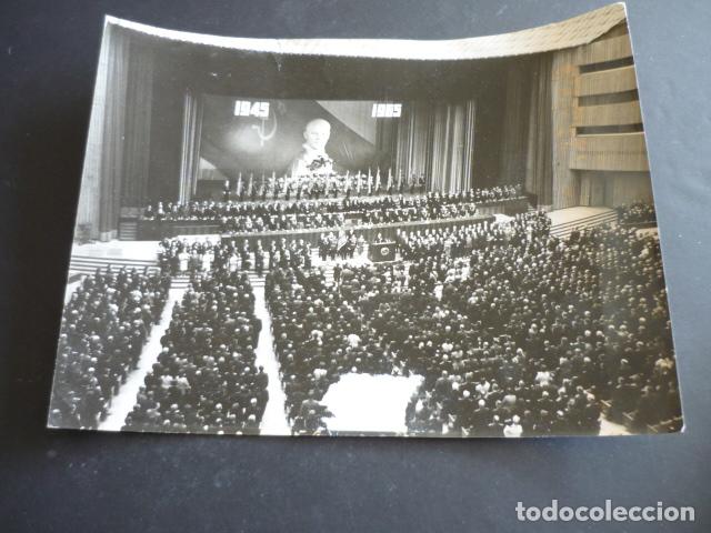 Antique Photography: MOSCU RUSIA XX ANIVERSARIO VICTORIA SEGUNDA GUERRA MUNDIAL ANTIGUA FOTOGRAFIA ORIGINAL 18 X 24 CM