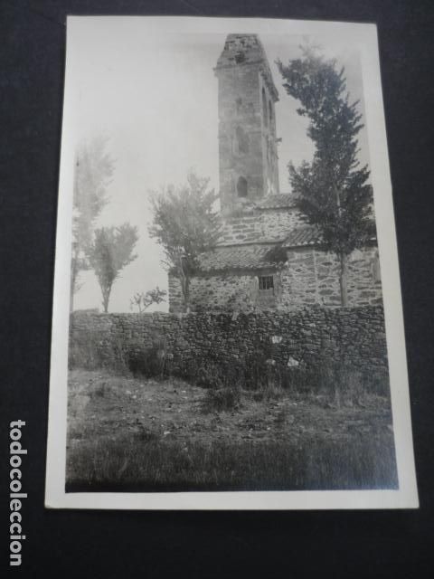 Antique Photography: MOMBUEY ZAMORA IGLESIA ANTIGUA FOTOGRAFIA HACIA 1925 10 X 14 CM