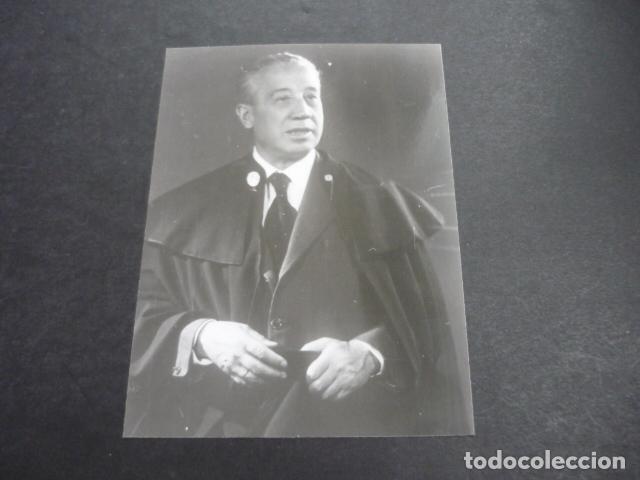 Fotografia antica: DR. CASTILLO DE LUCAS MEDICO ESCRITOR ETNOGRAFO ANTIGUA FOTOGRAFIA 8,5 X 12 CM
