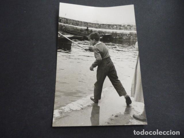 Fotografia antica: FUENTERRABIA GUIPUZCOA ANTIGUA FOTOGRAFIA 11 X 17 CM