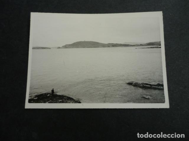 Fotografia antica: GALICIA UNA RIA ANTIGUA FOTOGRAFIA 8 X 6 CM