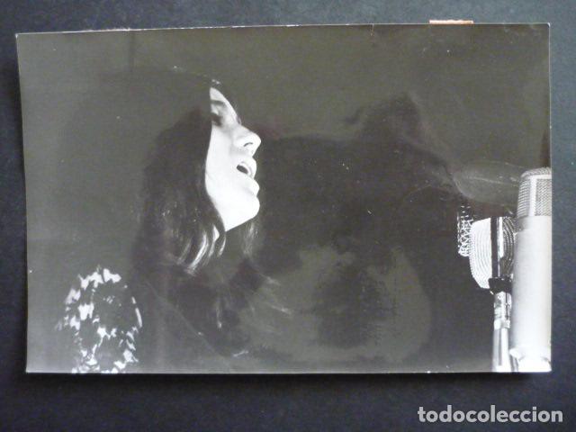 Fotografia antica: YAMINA CANTANTE ANTIGUA FOTOGRAFIA ORIGINAL 12 X 18 CM