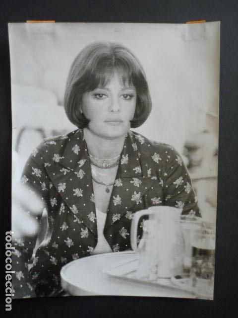 Fotografia antica: ROSSANA PODESTA ACTRIZ ITALIANA ANTIGUA FOTOGRAFIA ORIGINAL 24 X 18 CM