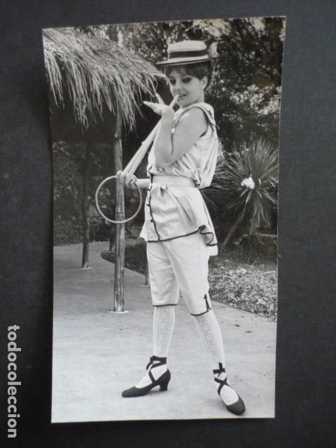 Fotografia antica: ROSSANA PODESTA ACTRIZ ITALIANA ANTIGUA FOTOGRAFIA ORIGINAL 11,5 X 20 CM