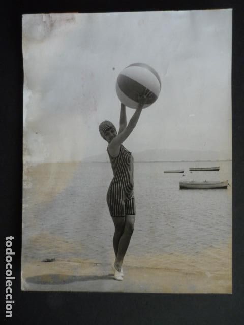 Fotografia antica: ROSSANA PODESTA ACTRIZ ITALIANA ANTIGUA FOTOGRAFIA ORIGINAL 11,5 X 20 CM