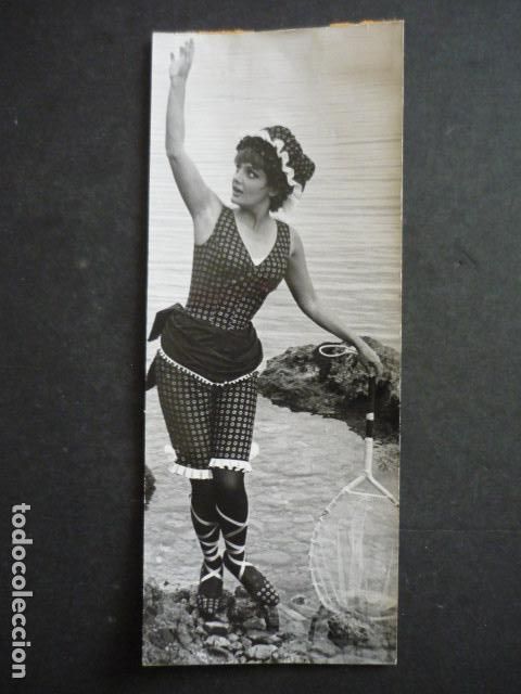 Fotografia antica: ROSSANA PODESTA ACTRIZ ITALIANA ANTIGUA FOTOGRAFIA ORIGINAL 7 X 18 CM
