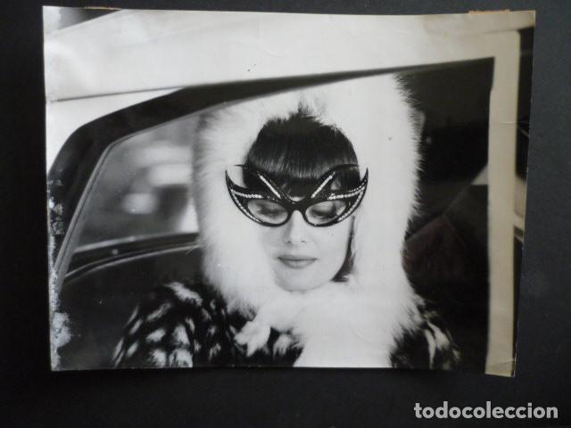 Fotograf&iacute;a antigua: ROSSANA PODESTA ACTRIZ ITALIANA ANTIGUA FOTOGRAFIA ORIGINAL 18 X 24 CM