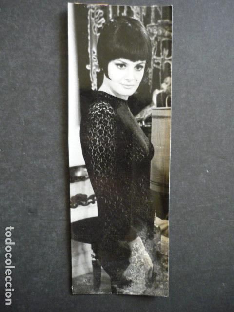 Fotograf&iacute;a antigua: ROSSANA PODESTA ACTRIZ ITALIANA ANTIGUA FOTOGRAFIA ORIGINAL 18 X 6 CM