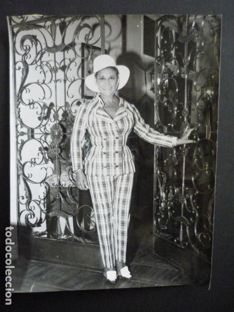 Antique Photography: CELIA GAMEZ ACTRIZ VEDETTE BAILARINA ANTIGUA FOTOGRAFIA 18 X 24 CM