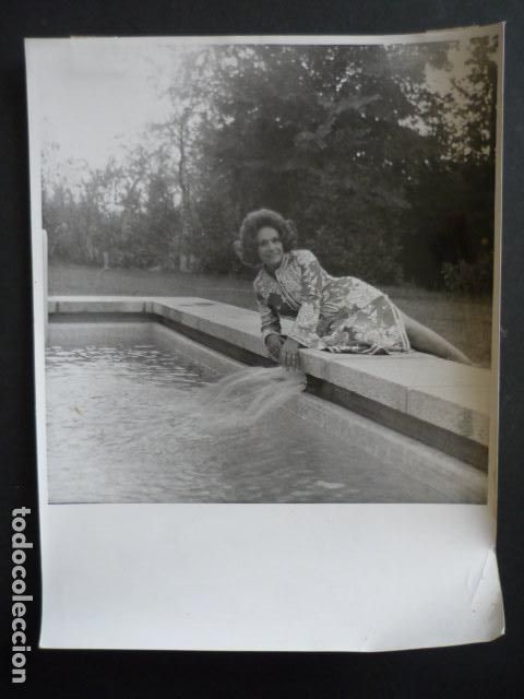 Antique Photography: CELIA GAMEZ ACTRIZ VEDETTE BAILARINA ANTIGUA FOTOGRAFIA 18 X 24 CM