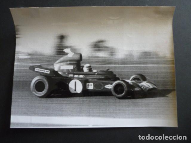 Fotograf&iacute;a antigua: JACKIE STEWART CORREDOR FORMULA 1 AUTOMOVILISMO ANTIGUA FOTOGRAFIA 18 X 24 CM