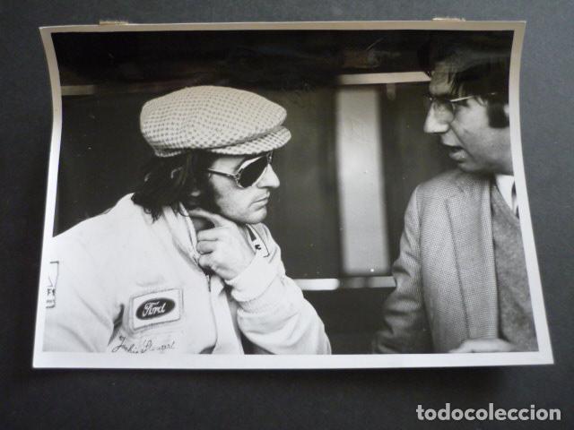 Fotograf&iacute;a antigua: JACKIE STEWART CORREDOR FORMULA 1 AUTOMOVILISMO ANTIGUA FOTOGRAFIA 18 X 13 CM