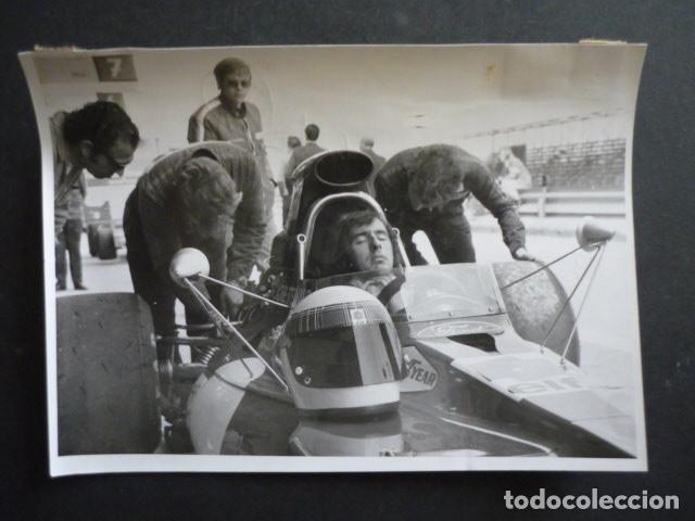 Fotograf&iacute;a antigua: JACKIE STEWART CORREDOR FORMULA 1 AUTOMOVILISMO ANTIGUA FOTOGRAFIA 18 X 13 CM