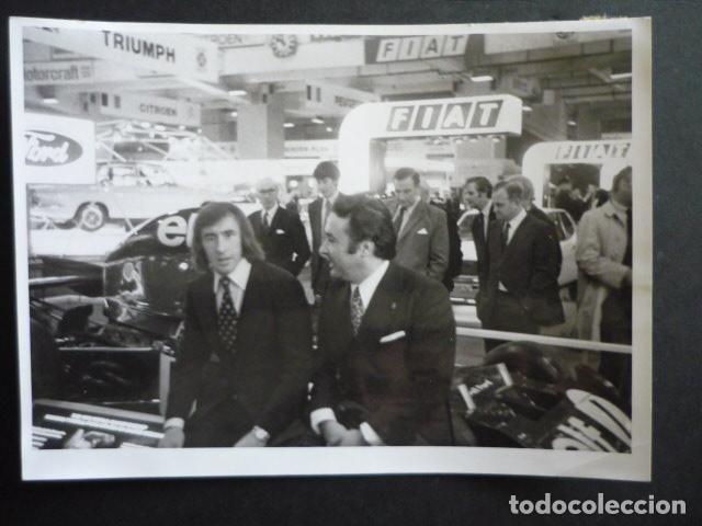 Photographie ancienne: JACKIE STEWART CORREDOR FORMULA 1 AUTOMOVILISMO ANTIGUA FOTOGRAFIA 18 X 13 CM
