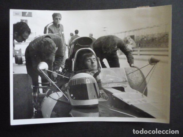 Photographie ancienne: JACKIE STEWART CORREDOR FORMULA 1 AUTOMOVILISMO ANTIGUA FOTOGRAFIA 18 X 13 CM