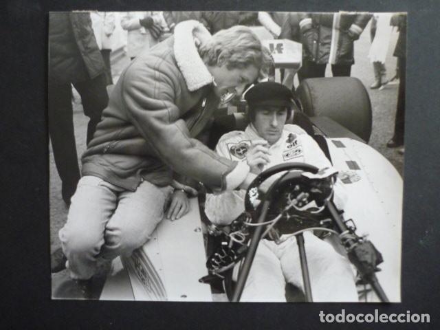 Antique Photography: JACKIE STEWART CORREDOR FORMULA 1 AUTOMOVILISMO ANTIGUA FOTOGRAFIA 16 X 20 CM